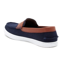 Nouvelle mode bateau chaussures hommes pont Slip-On PU chaussures décontractées