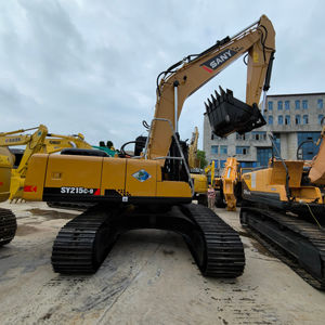Pelles SANY 215C d'occasion chinoises de bonne qualité Pelle rétrocaveuse hydraulique sur chenilles 21 tonnes 20 tonnes - Product Image 1