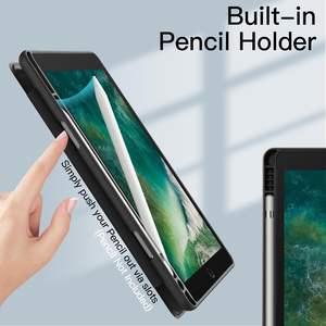 Trifold Stand Clear Hard Back Shell Antichoc Smart Tablet Cover Case <span class=keywords><strong>pour</strong></span> <span class=keywords><strong>iPad</strong></span> 9.7 pouces 6th 5th Generation 2018 2017 - Product Image 6