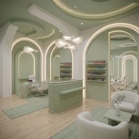 Mobilier de salon de manucure moderne, écologique et imperméable, fauteuil de pédicure, spa pour les pieds avec massage électrique, solution clé en main pour magasin, personnalisable