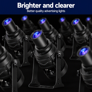 High Quality Projection <b>Light</b> Safety Warning Logo Workshop Gobo <b>Projector</b> Lamp Advertising Outdoor Waterproof IP67 HD Bright - Product Image 2