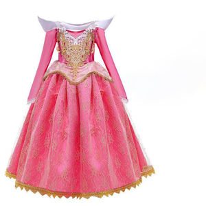 Disesuaikan kostum Halloween Anak pesta kostum anak perempuan gaun gaun putri merah muda - Product Image 6