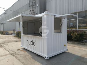 Bar en conteneur maritime CB300, restaurant portable en conteneur alimentaire rapide, conteneur de taille personnalisée, restaurant mobile - Product Image 3