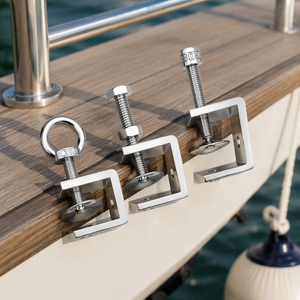 304 Stainless Steel Tiger <b>Clamp</b> Adjustable Heavy Duty Clamping Clip with Eye Bolt for <b>Woodworking</b> Machinery Fixture - Product Image 6
