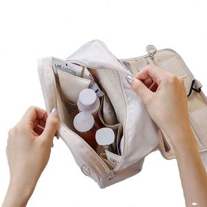 Bolsa de Maquillaje de Malla de Gran Capacidad con Cierre, Personalizable con Logotipo y Diseño, Ideal para Viajes - Product Image 6