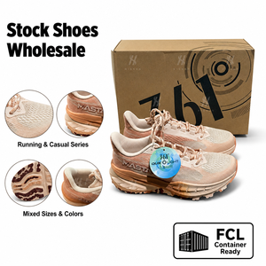 รองเท้าสต็อกเกินจากโรงงานจีน สภาพเหมือนใหม่ สำหรับขายส่งรองเท้าอเมริกัน - Product Image 1