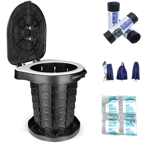 Berkemah Di Luar Ruangan Mobil Mendaki Perjalanan Dapat Ditarik <span class=keywords><strong>Toilet</strong></span> Portabel Lipat Ponsel Darurat Berkemah <span class=keywords><strong>Toilet</strong></span>