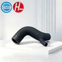 Tuyau en silicone enveloppé de tissu à faible résistance pour le transport de fluides à haute vitesse