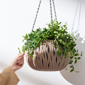 Panier et <span class=keywords><strong>pot</strong></span> suspendus créatifs en gros pour orchidées et plantes de <span class=keywords><strong>lierre</strong></span> vert Décoration d'intérieur - Product Image 4