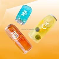 Meihui Boîte PET de qualité alimentaire avec couvercle facile à ouvrir pour emballage de gâteau, jus, thé, récipient jetable sans BPA