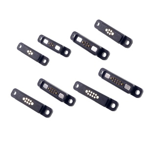 Su Geçirmez IP 67 Yüksek Akımlı Pogopin Erkek Dişi Şerit Kablolu Yaylı Güç 5A DC Manyetik <span class=keywords><strong>Pogo</strong></span> Pin Konnektörü - Product Image 1