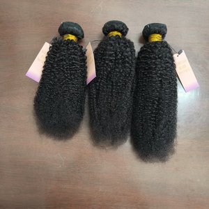 Nhà Máy Outlet bán buôn 4C afro kinky xoăn tóc con người bó các nhà cung cấp, <span class=keywords><strong>Remy</strong></span> Trinh Brazil afro kinky xoăn phần mở rộng tóc - Product Image 4