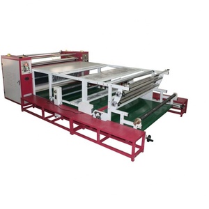 Presse à chaud rotative industrielle 170 cm semi-automatique, pratique, à haute vitesse pour la sublimation manuelle sur calandre - Product Image 4