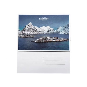 Custom Logo Design Both Sides Printed Art Paper Business Thank You Greeting Cards Custom Offset Paper <strong>Postcard</strong> - Product Image 4