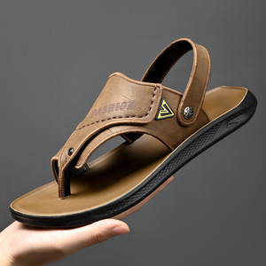 Chaussons décontractés pour hommes, plateforme d'été, synthétiques, antidérapants, respirants, pour un usage quotidien - Product Image 3