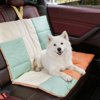 Housse de siège de voiture pour chien imperméable, pliable, résistante aux rayures, portable, pour le camping en plein air, les voyages, la maison, rembourrée, douce, de haute qualité
