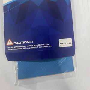 3KS 12.8W/<span class=keywords><strong>m</strong></span>.k 100x100mm 熱伝導性シリコンギャップパッド コンピュータグラフィックカード CPU GPU RTX 3080 3090用 - Product Image 4