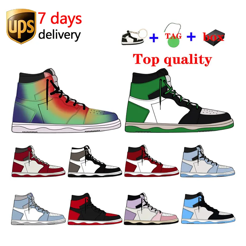 Hot selling brand Retro 1 high basketball 1:1 shoes Fashion style outdoor running shoes LOW OG Jordaneliedlys 1 AJ1