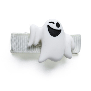 Accessoires pour animaux de compagnie pour petits chiens et chiots, pinces à cheveux mignonnes à thème Halloween avec dessin animé de citrouille fantôme - Product Image 2