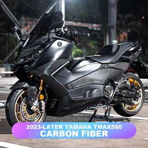 Accessoires de remplacement complets pour moto <span class=keywords><strong>Yamaha</strong></span> <span class=keywords><strong>TMAX</strong></span> 560 Premium <span class=keywords><strong>2023</strong></span>+ en fibre de carbone : carénage, protections de moteur et plus encore - Product Image 2
