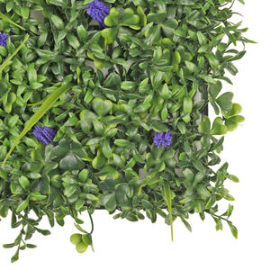 P3 Nouveau design d'<span class=keywords><strong>herbe</strong></span> verte en plastique <span class=keywords><strong>pour</strong></span> mur truqué avec décoration florale mélangée Panneau mural en buis <span class=keywords><strong>pour</strong></span> plante artificielle - Product Image 2