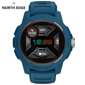 NORTH EDGE Relógio de esporte inteligente masculino Freqüência cardíaca Pressão Arterial Monitor de oxigênio no sangue Full Touch Screen Wome Watch para Android IOS - Product Image 4