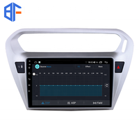 Autoradio 9 ", Android 10, Quad cordon, écran tactile, pour voiture Peugeot 301, citroën Elysee, c-élysee (2013, 2014)