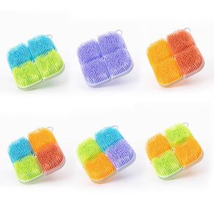 Hot Selling Soft <b>Silicone</b> Shampoo & Scalp Brush, Hair Wash & Massage <b>Tool</b>, Anti-Itch Body & Pet Bath Scrubber - Product Image 1