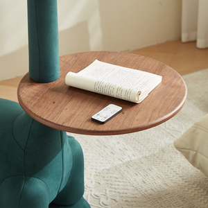 เก้าอี้ห้องนั่งเล่นพร้อมโต๊ะด้านข้างเก้าอี้พักผ่อนน่ารักสไตล์ไดโนเสาร์เก้าอี้โซฟารูปสัตว์ - Product Image 3