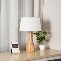 Base de lampe de Table en bois avec prise d'interrupteur, Design européen moderne, Design nordique à haute luminosité, nouvelle collection