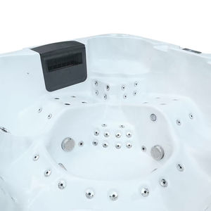 Baignoire à bulles, nouvelle arrivée, 6 personnes, autoportante, moderne, utilisation hôtelière, acrylique, hydromassage, bain à remous, spa extérieur, chaud - Product Image 3