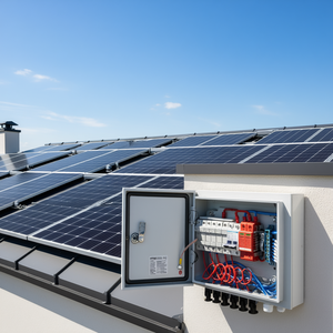 Caja Combinadora Solar Vevor de 6 Cadenas y 10A, Carcasa de Acero IP65 para Sistema de Paneles Solares - Product Image 2