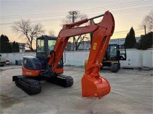 Mini-excavatrice Hitachi ZX50U 5 tonnes à balayage zéro, pelle sur chenilles hydraulique haute performance, capacité de godet 0,17 m³, moteur PLC - Product Image 2