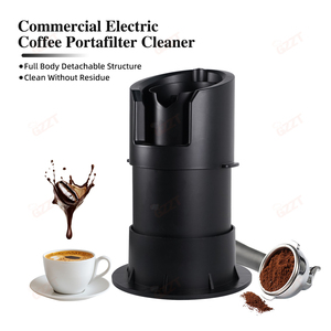 Machine électrique de nettoyage de porte-filtre à café avec brosse de lavage à eau directe pour café, 220V, 110V - Product Image 2
