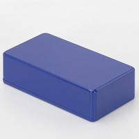 Kotak Die Cast Aluminium Multi-Ukuran yang Dapat Disesuaikan untuk Pengeboran/Pengecatan, Belum Dicat, DIY Stomp Box untuk Pedal Kaki Gitar, Pabrik OEM