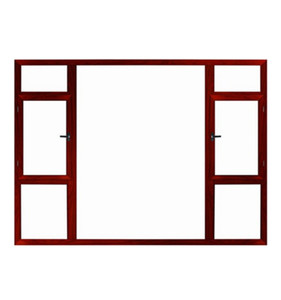 En verre trempé en aluminium fenêtres à battants série de fenêtre à battants en aluminium avec moustiquaire - Product Image 4
