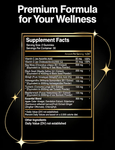 Gummies de Shilajit Pur de l'Himalaya OEM avec Ashwagandha – Énergie Naturelle et Vitalité – Sans Sucre, Végétalien – Anti-Fatigue, Stimule le Métabolisme - Product Image 4