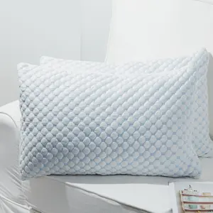 Almohadas refrescantes de bambú para dormir, <span class=keywords><strong>almohada</strong></span> de espuma de memoria triturada, ajustable, fresca, para parte trasera y estómago - Product Image 1