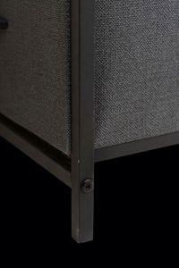 High Quality Freestanding Durable Stainless Steel MDF Panel Pine Modern Living Room Fabric <b>Cabinets</b> Sample Available Fabric - Product Image 5