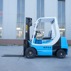 Многофункциональный полностью гидравлический вилочный погрузчик EACHAN для склада, 2-тонный электрический погрузчик для подъема контейнерных грузов - Product Image 6