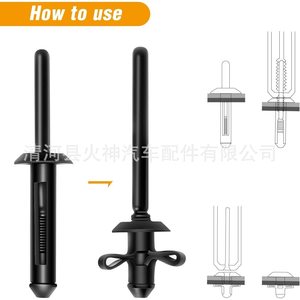 Auto Plastic Rivet <b>Clip</b> 11mm For <b>Car</b> Interior Panel Repair Replacement - Product Image 3