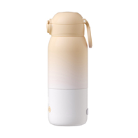 Chauffe-biberon électrique entièrement automatique à température constante pour lait et préparations infantiles, chauffe-lait portable de voyage pour bébés