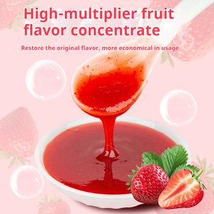 Blueberry trái cây bột giấy mứt dâu xoài xi-rô thành phần cho trà bong bóng chất lỏng ngọt trong chai từ cửa hàng trà sữa - Product Image 2