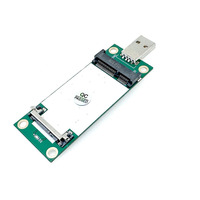 Adaptateur Mini Pcie vers USB 2.0 WWAN avec emplacement pour carte SIM/UIM pour module 4G
