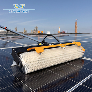 Direct Factory Solar Panel Cleaning Machine <b>Brush</b> Type PV Panel Cleaner Solar <b>Power</b> Plant Cleaning Equipment Supplier China - Product Image 3