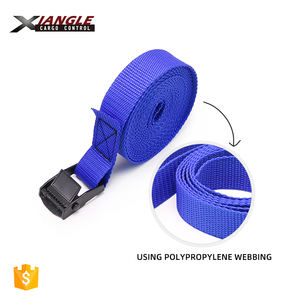 Sangles d'arrimage à boucle à came de 1 pouce, <span class=keywords><strong>code</strong></span> couleur, capacité de 200 kg, boucle infinie, <span class=keywords><strong>sangle</strong></span> d'emballage <span class=keywords><strong>pour</strong></span> déménagement, boîtes, valises - Product Image 5