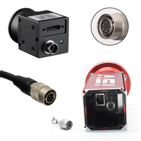 Cable de disparo para cámara industrial HR10-7P-6S de 6 pines, compatible con Hirose, blindado, IP67 IP68, OEM ODM