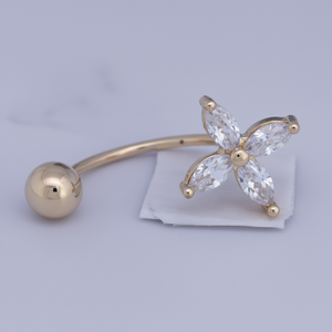 Elegante gruppo di gioielli per Piercing alla moda a sei pezzi elegante e aggraziato per donne di buon gusto - Product Image 1