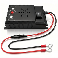 Répulsif intelligent contre les martres 12V 24V, démarrage/arrêt intelligent, protection basse tension 9.2V, lumières stroboscopiques LED pour compartiment moteur de voiture