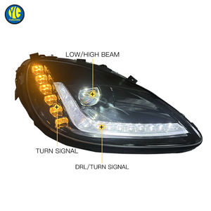 YU GUANG pour <span class=keywords><strong>Chevrolet</strong></span> <span class=keywords><strong>Corvette</strong></span> C6 Génération 2005-2013 Mise à niveau des phares automobiles Full LED Style C7 Feux de jour DRL - Product Image 5